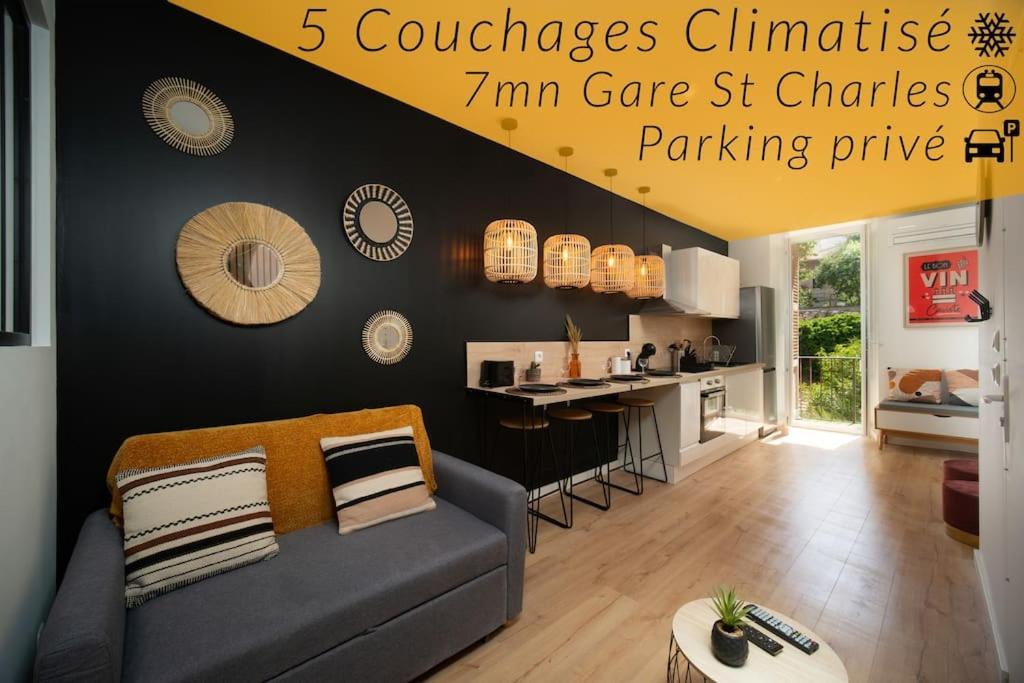 Apartment Air Conditioning Balcony 5 Couchages Marsiglia Esterno foto